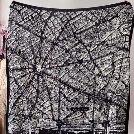 DIOR 26S SCARF 140CM IN SILK 309357