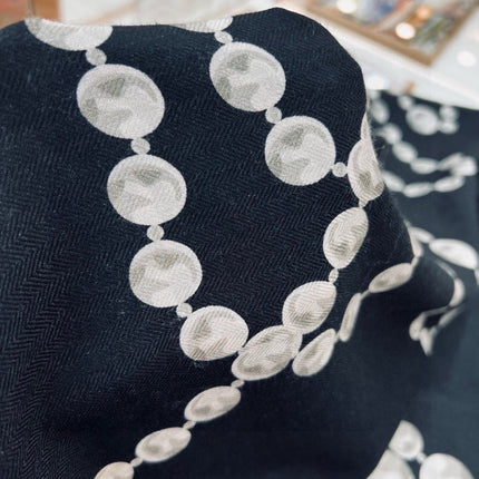 CHANEL 26S SCARF 140 IN SILK 311964