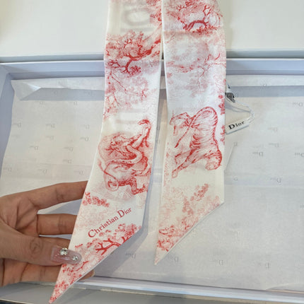 DIOR 26S SCARF 105CM IN SILK 304001