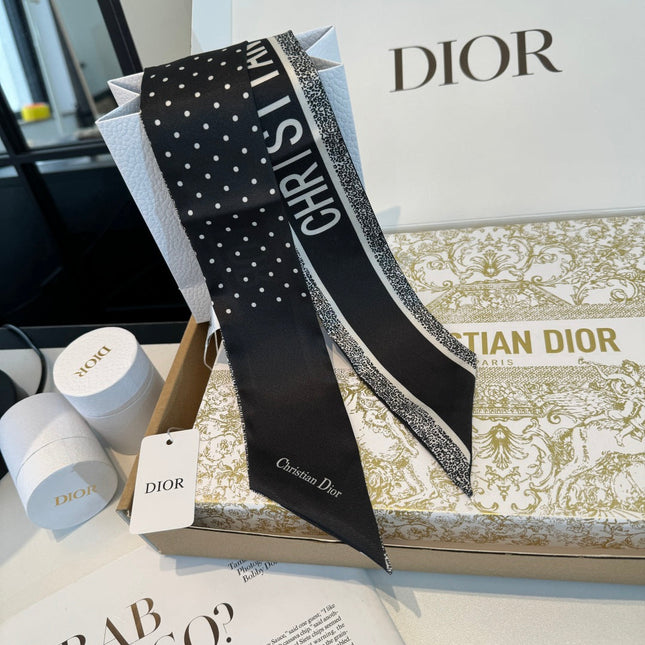DIOR 26S SCARF 100CM IN SILK 304027