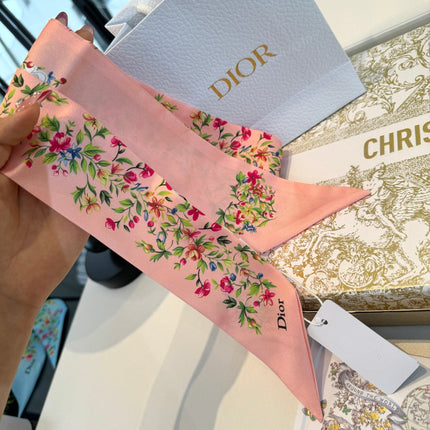 DIOR 26S SCARF 100CM IN SILK 304028