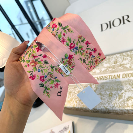 DIOR 26S SCARF 100CM IN SILK 304028