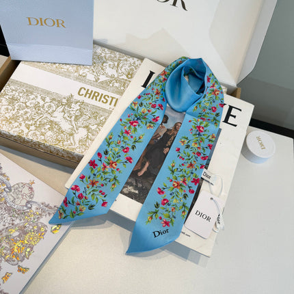 DIOR 26S SCARF 100CM IN SILK 304031