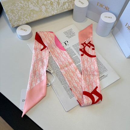 DIOR 26S SCARF 100CM IN SILK 298024