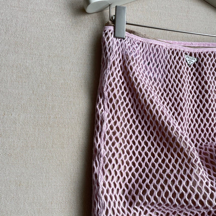 PRADA 26S MESH MIDI SKIRT STYLE 953