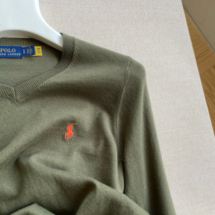 RALPH LAUREN 26S V-NECK SWEATER 597