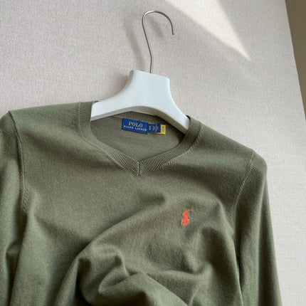 RALPH LAUREN 26S V-NECK SWEATER 597