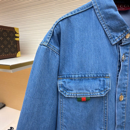 GUCCI 26S DENIM SHIRT 221