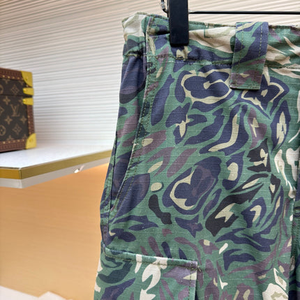 LV 25S PATCHWORK CARGO PANTS 0158