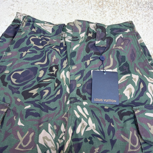 LV 25S PATCHWORK CARGO PANTS 0158