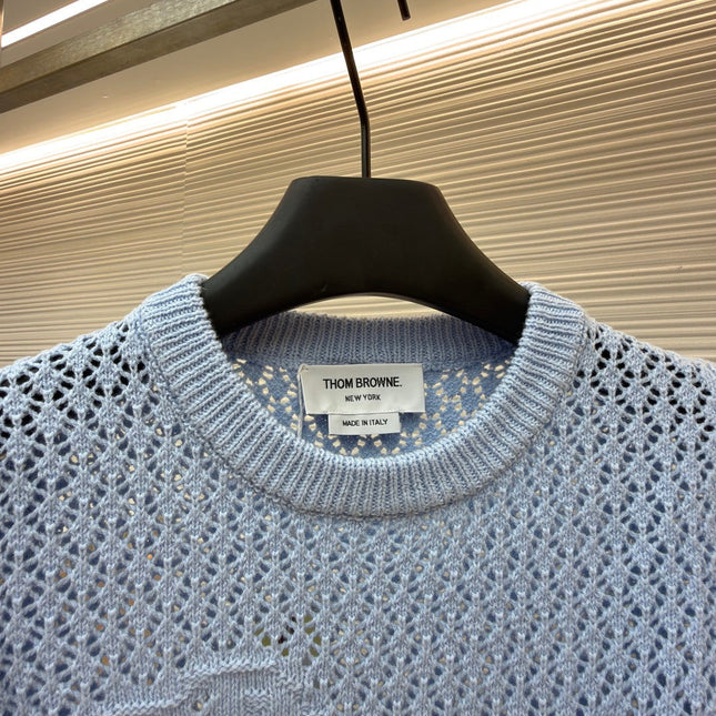 THOM 26S SHORT-SLEEVED KNIT TOP STYLE 155