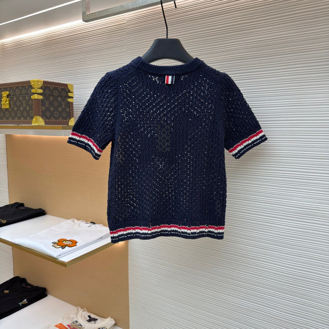 THOM 26S SHORT-SLEEVED KNIT TOP STYLE 159