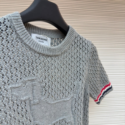 THOM 26S SHORT-SLEEVED KNIT TOP STYLE 158