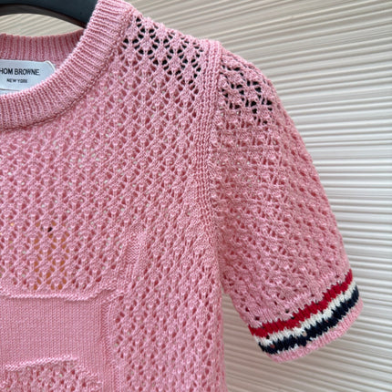 THOM 26S SHORT-SLEEVED KNIT TOP STYLE 157