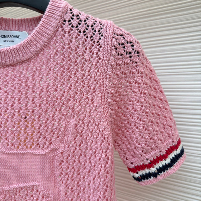 THOM 26S SHORT-SLEEVED KNIT TOP STYLE 157