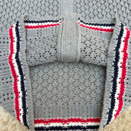 THOM 26S SHORT-SLEEVED KNIT POLO SHIRT STYLE 153