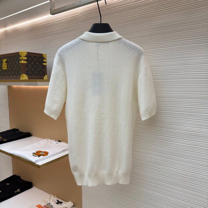 FENDI 26S KNIT POLO SHIRT 028