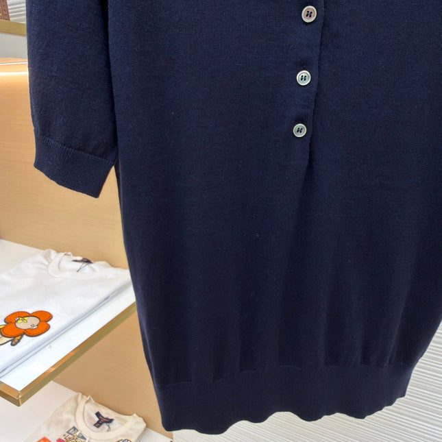 THOM 26S SHORT-SLEEVED KNIT POLO SHIRT STYLE 149