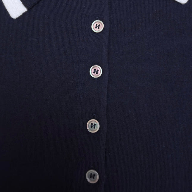 THOM 26S SHORT-SLEEVED KNIT POLO SHIRT STYLE 149