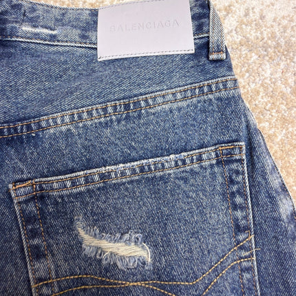 BALENCIAGA 26S DENIM SHORTS 017