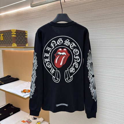 CHROME HEARTS 26S LONG-SLEEVE CREW-NECK T-SHIRT 072