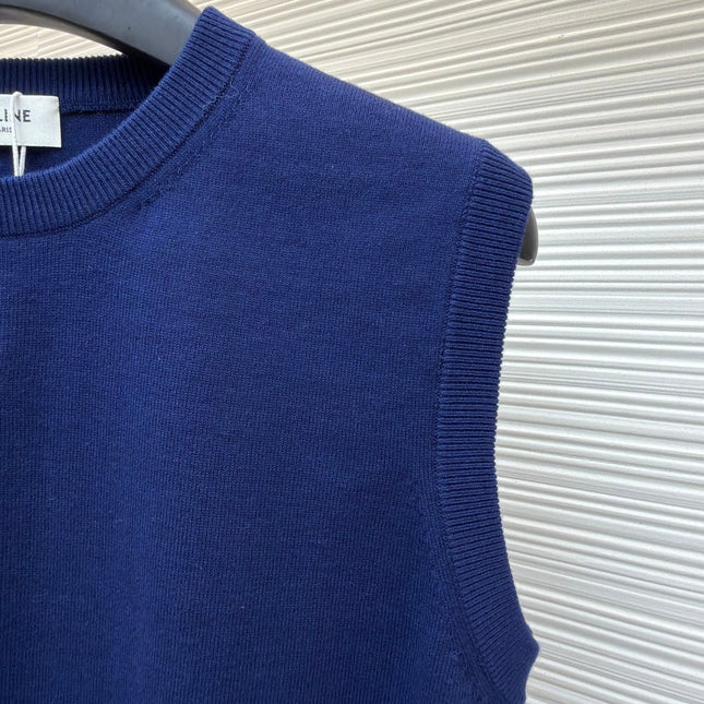 CELINE 26S SLEEVELESS SWEATER 484