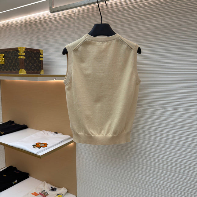 CELINE 26S SLEEVELESS SWEATER 483