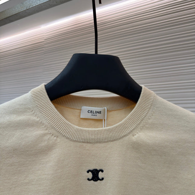 CELINE 26S SLEEVELESS SWEATER 483