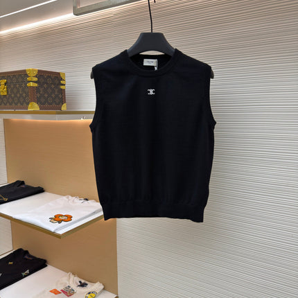 CELINE 26S SLEEVELESS SWEATER 482