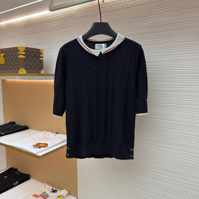 THOM 26S SHORT SLEEVE KNIT TOP STYLE 270