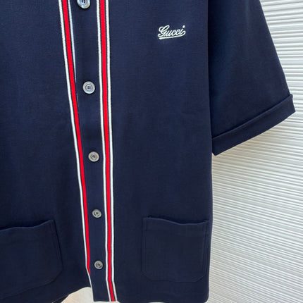 GUCCI 26S KNIT POLO CARDIGAN 293