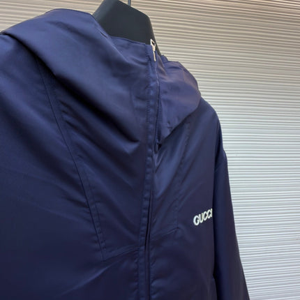 GUCCI 26S HOODED ZIP-UP JACKET 551