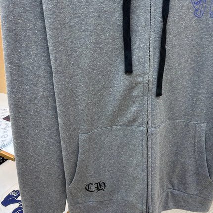 CHROME HEARTS 26S ZIP-UP HOODED SWEATSHIRT 053