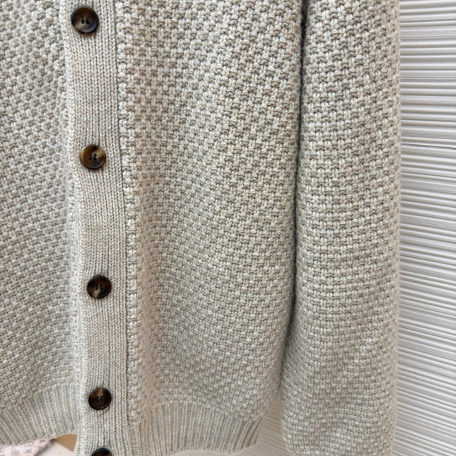 LORO PIANA 26S BUTTON-UP KNIT CARDIGAN 935