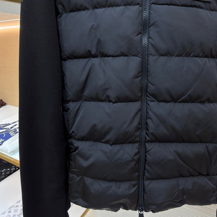 MONCLER 26S  KNIT HYBRID JACKET 850