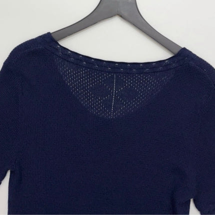 CHLOE 26S FITTED SHORT-SLEEVE KNIT TOP STYLE 97