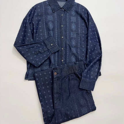MAX MARA 25S DENIM COTTON SHIRT 168