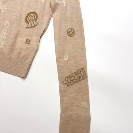 HERMES 25S WOOL-LINED SWEATER 186