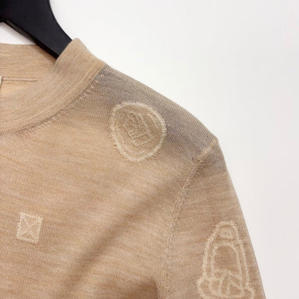 HERMES 25S WOOL-LINED SWEATER 186