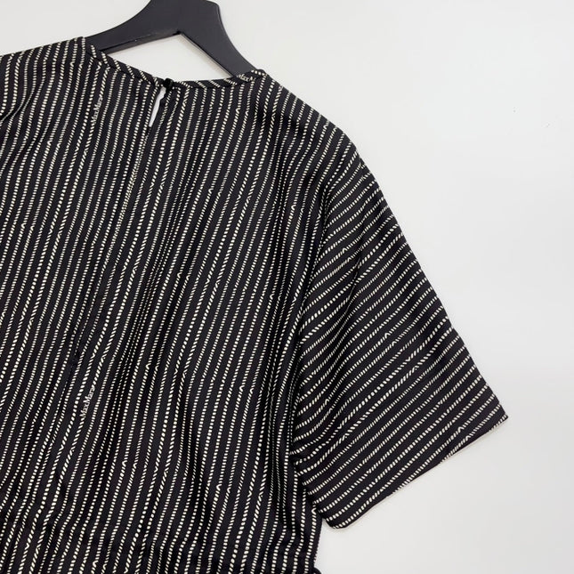 26S SHORT-SLEEVE DRAWSTRING TOP 281