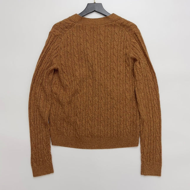 LORO PIANA 26S V-NECK KNIT CARDIGAN 975