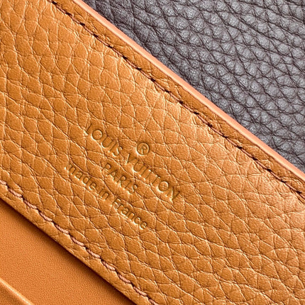LV 26S CAPUCINES BAG 27 IN BROWN TAURILLON CALFSKIN