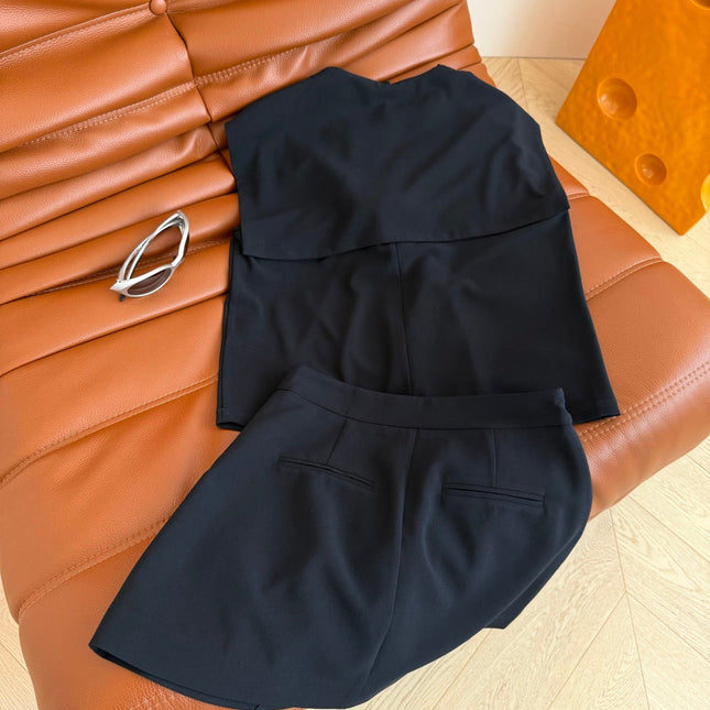 THREE-PIECE SUIT IN NAVY BLUE 25S IN POLYESTER 265742