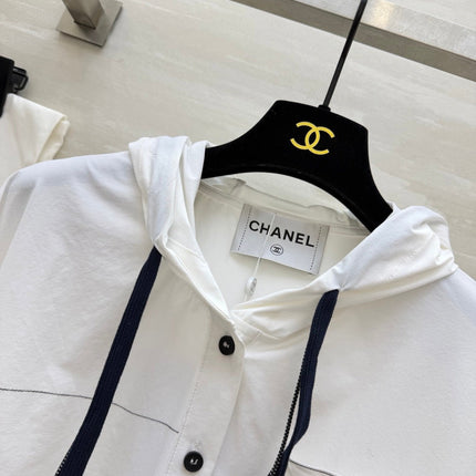 CHANEL 26S HOODED SHIRT STYLE 1023