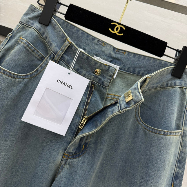 CHANEL 26S STRAIGHT-LEG JEANS STYLE 1194