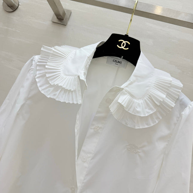 CELINE 26S WHITE SHIRT 456
