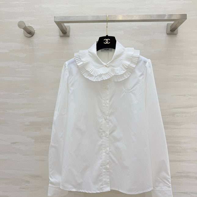 CELINE 26S WHITE SHIRT 456