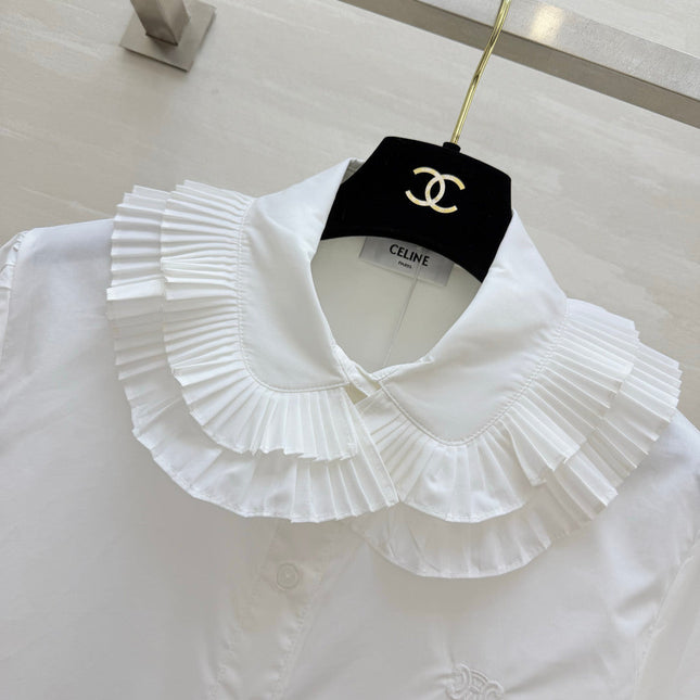 CELINE 26S WHITE SHIRT 456