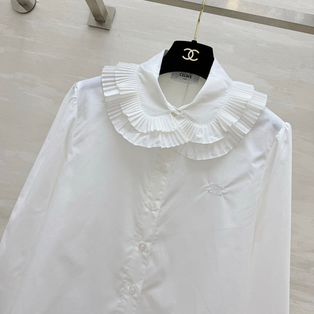 CELINE 26S WHITE SHIRT 456