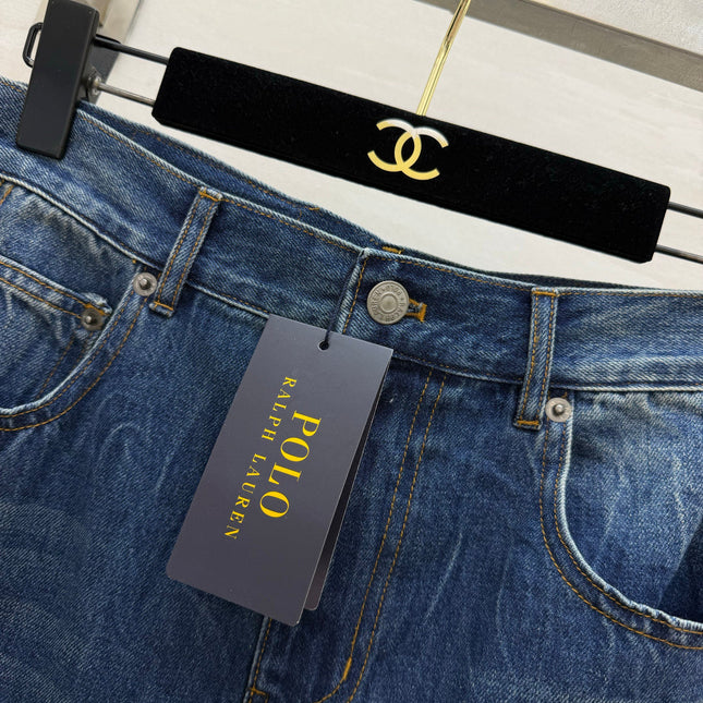 RALPH LAUREN 26S DENIM SKIRT 425